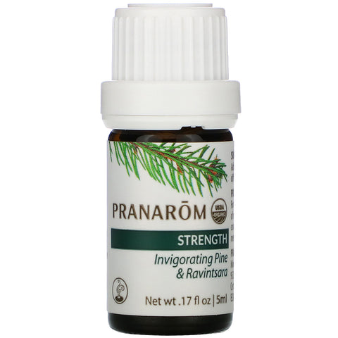 Pranarom, Essential Oil, Diffusion Blend, Strength, .17 fl oz (5 ml)