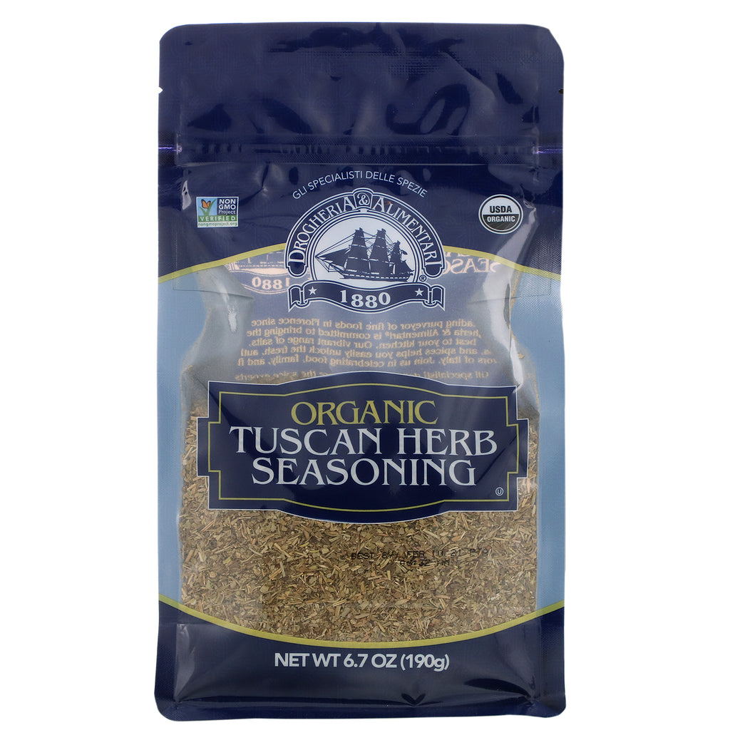 Drogheria & Alimentari, Organic Tuscan Herb Seasoning, 6.7 oz (190 g)