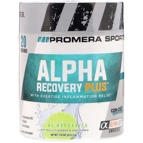 Promera Sports, ALPHA RECOVERY PLUS, Lime Margarita, 7.53 oz (213.3 g)