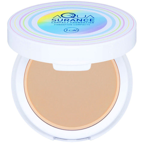 J.Cat Beauty, Aquasurance Compact Foundation, ACF103 Medium Beige, 0.31 oz (9 g)