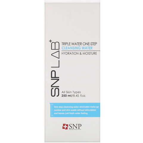 SNP, LAB+, Triple Water One-Step Cleansing Water, 8.45 fl oz (250 ml)