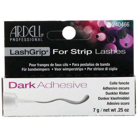 Ardell, LashGrip, For Strip Lashes, Dark Adhesive, .25 oz (7 g)
