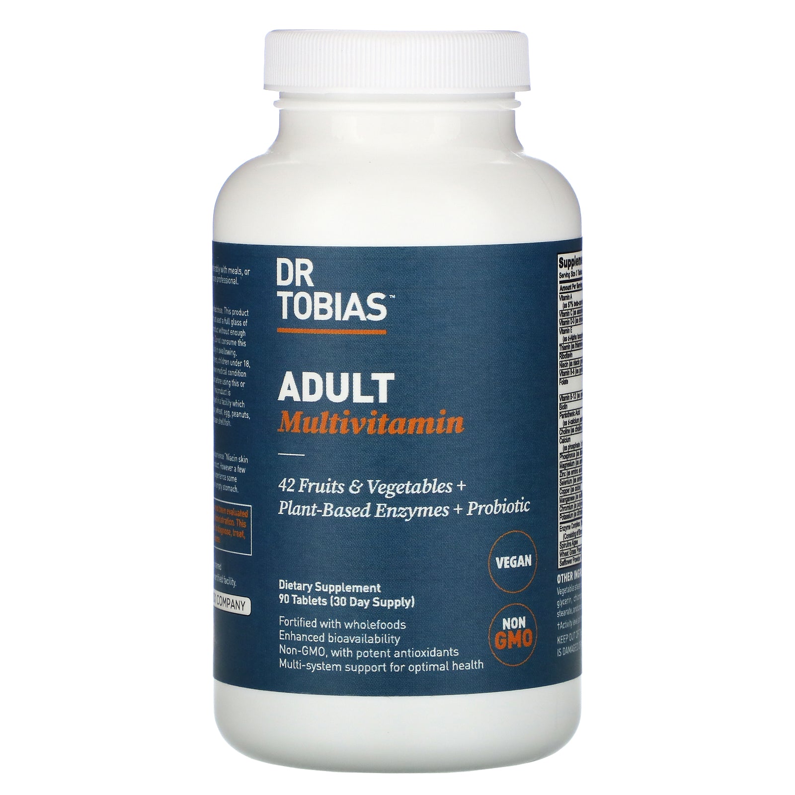 Dr. Tobias, Adult Multivitamin, 90 Tablets