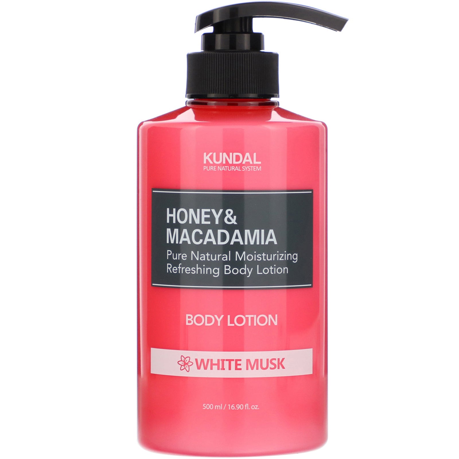 Kundal, Honey & Macadamia, Body Lotion, White Musk, 16.90 fl oz (500 ml)