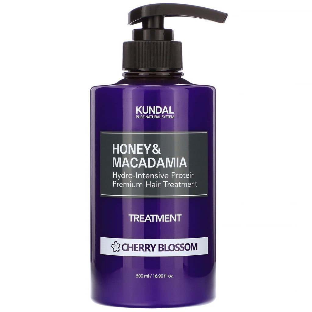 Kundal, Honey & Macadamia, Treatment, Cherry Blossom, 16.90 fl oz (500 ml)