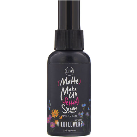 J.Cat Beauty, Matte Make Up Setting Spray, SS101 Wildflowers, 2.8 fl oz (80 ml)