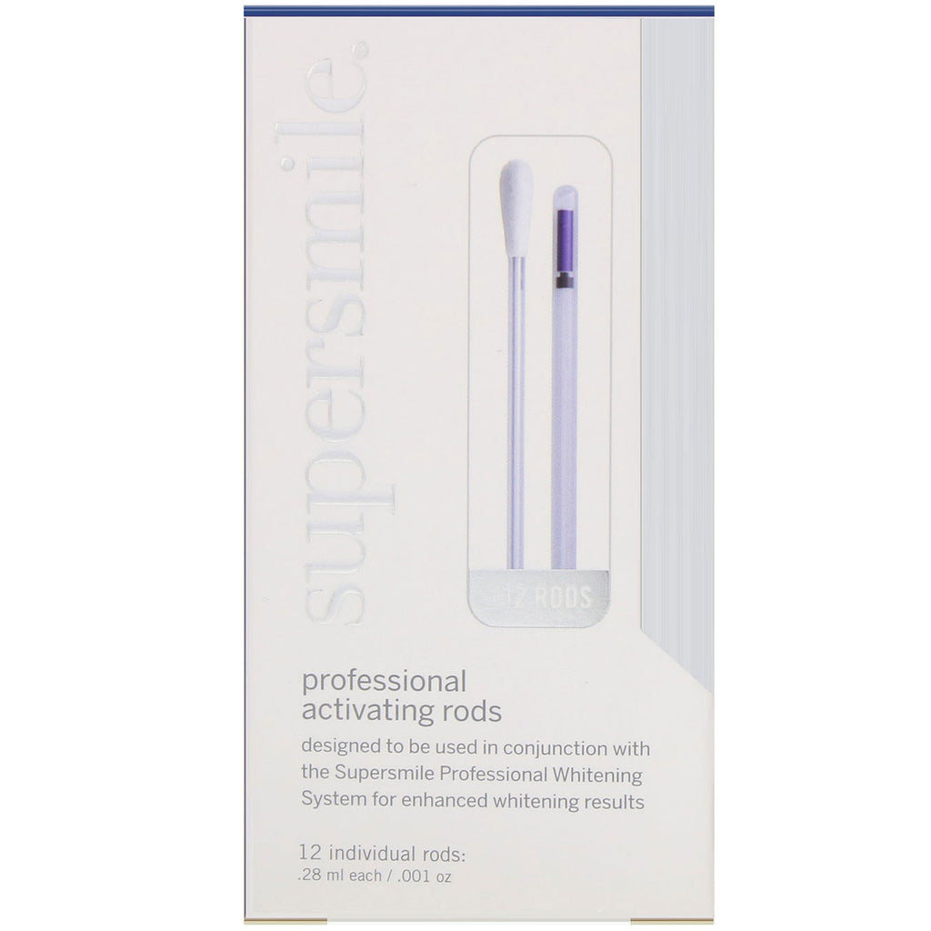 Supersmile, Professional Activating Rods, 12 Individual Rods