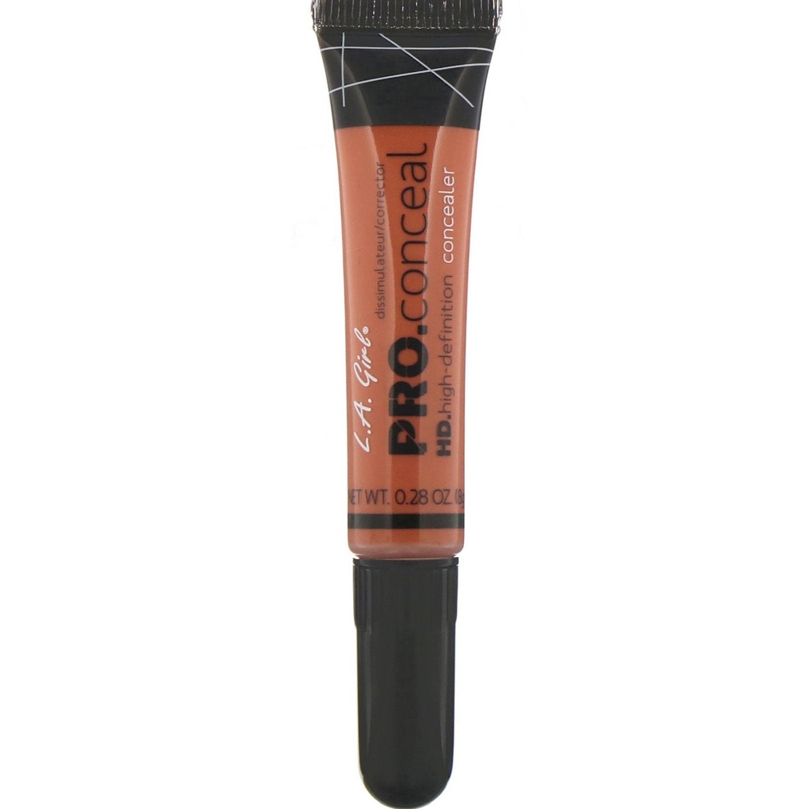 L.A. Girl, Pro Conceal HD Concealer, Orange Corrector, 0.28 oz (8 g)