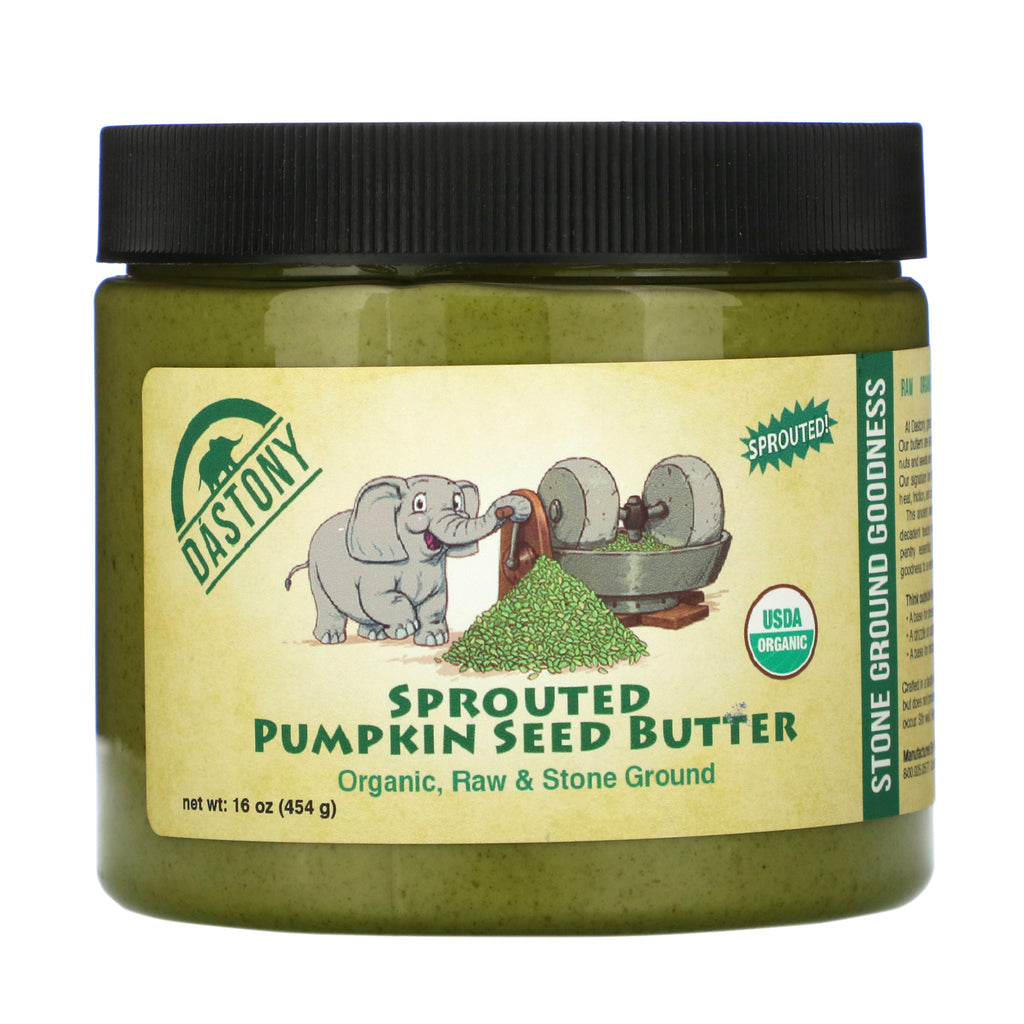 Dastony, Organic Sprouted Pumpkin Seed Butter, 16 oz ( 454 g)