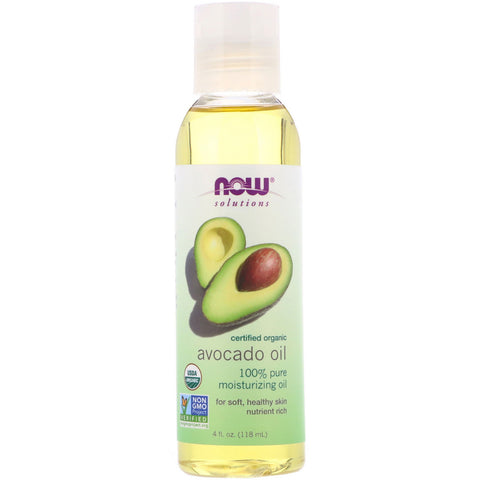 Now Foods, Solutions, Organic Avocado Oil, 4 fl oz (118 ml)