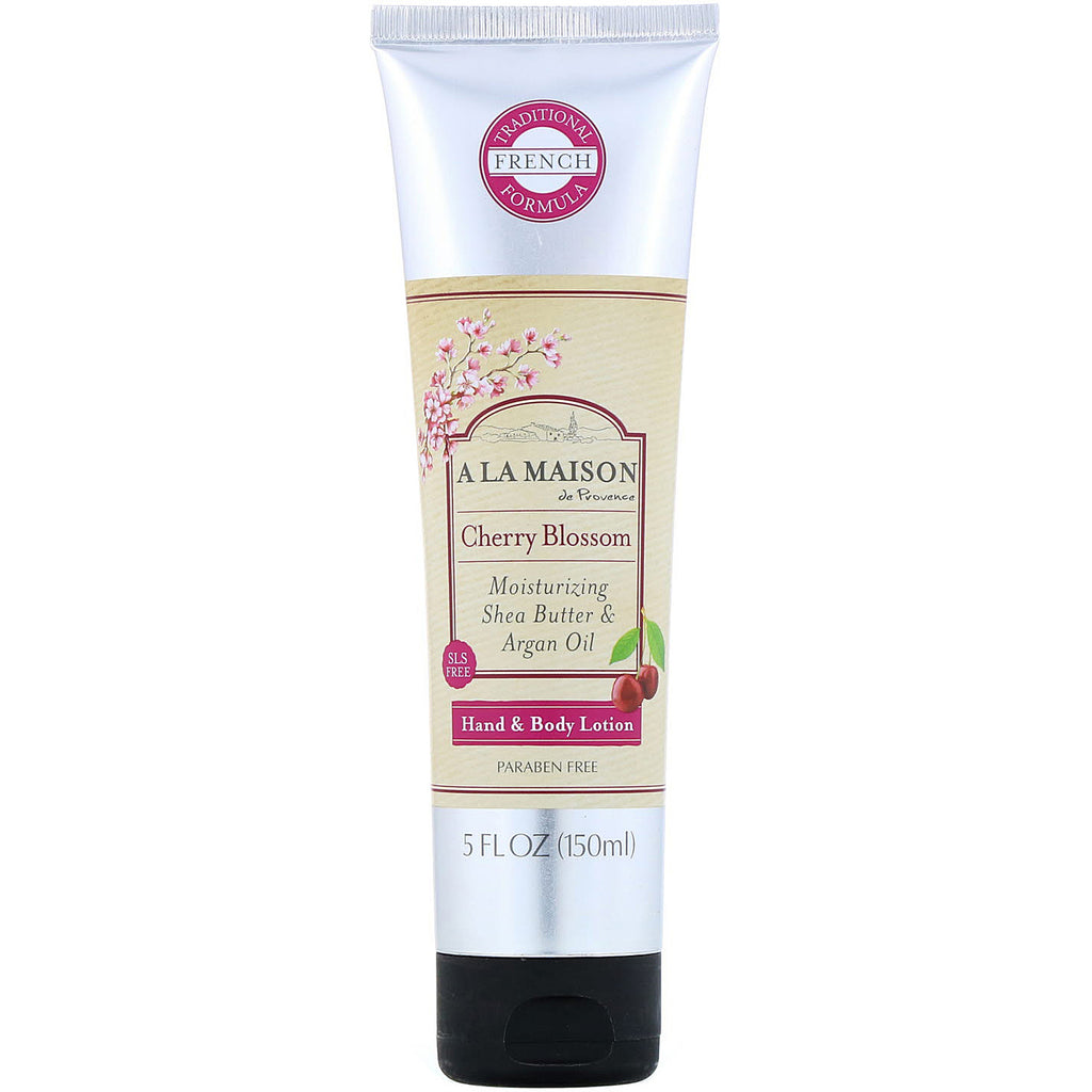 A La Maison de Provence, Hand & Body Lotion, Cherry Blossom, 5 fl oz (150 ml)