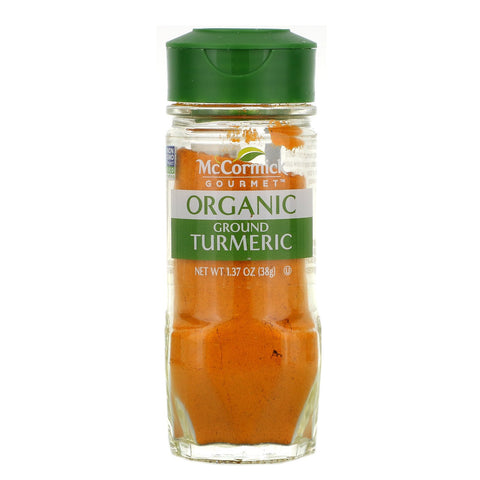 McCormick Gourmet, Organic, Ground Turmeric, 1.37oz (38 g)