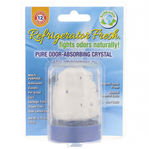FunFresh Foods, Refrigerator Fresh, Pure Odor-Absorbing Crystal, 1.75 oz (50 g)