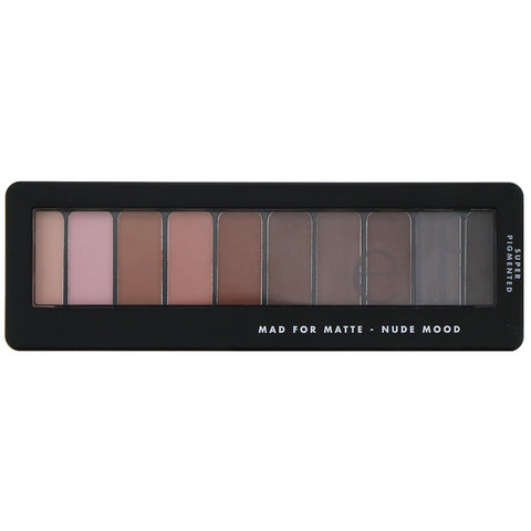 E.L.F., Mad for Matte Eyeshadow Palette, Nude Mood,  0.49 oz (14 g)