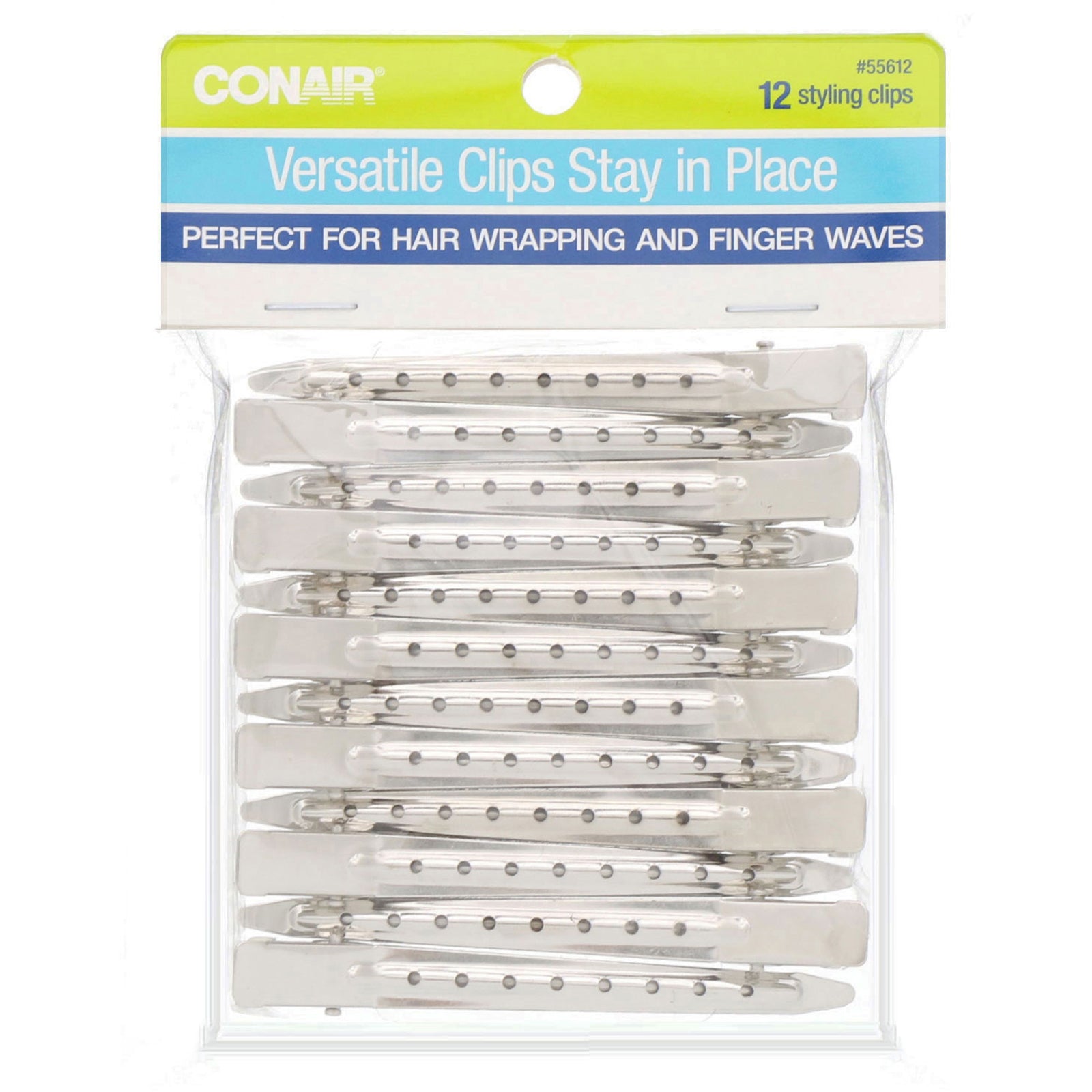 Conair, Versatile Clips Stay in Place, 12 Styling Clips