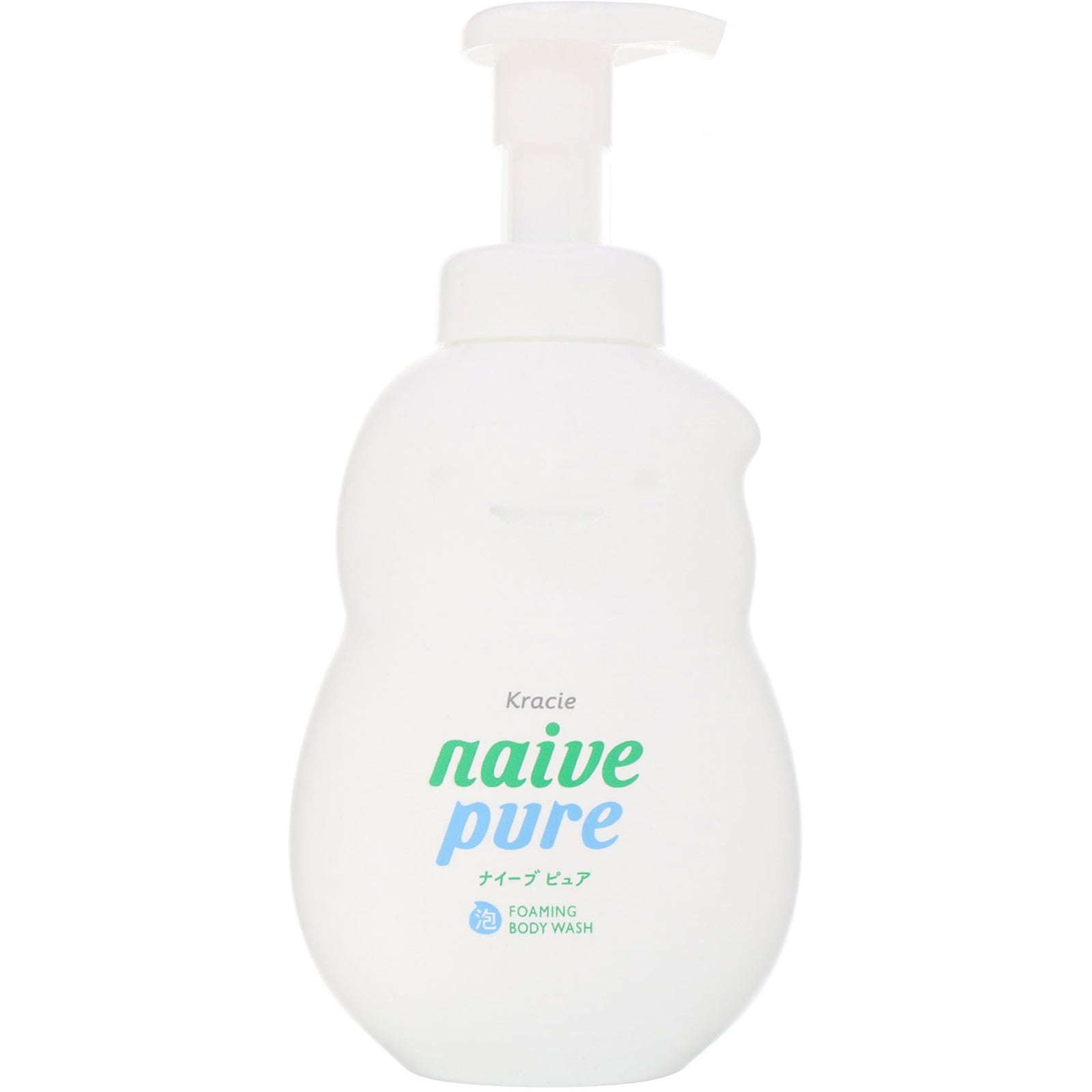 Kracie, Naive, Foaming Body Wash, Pure, 18.6 fl oz (550 ml)