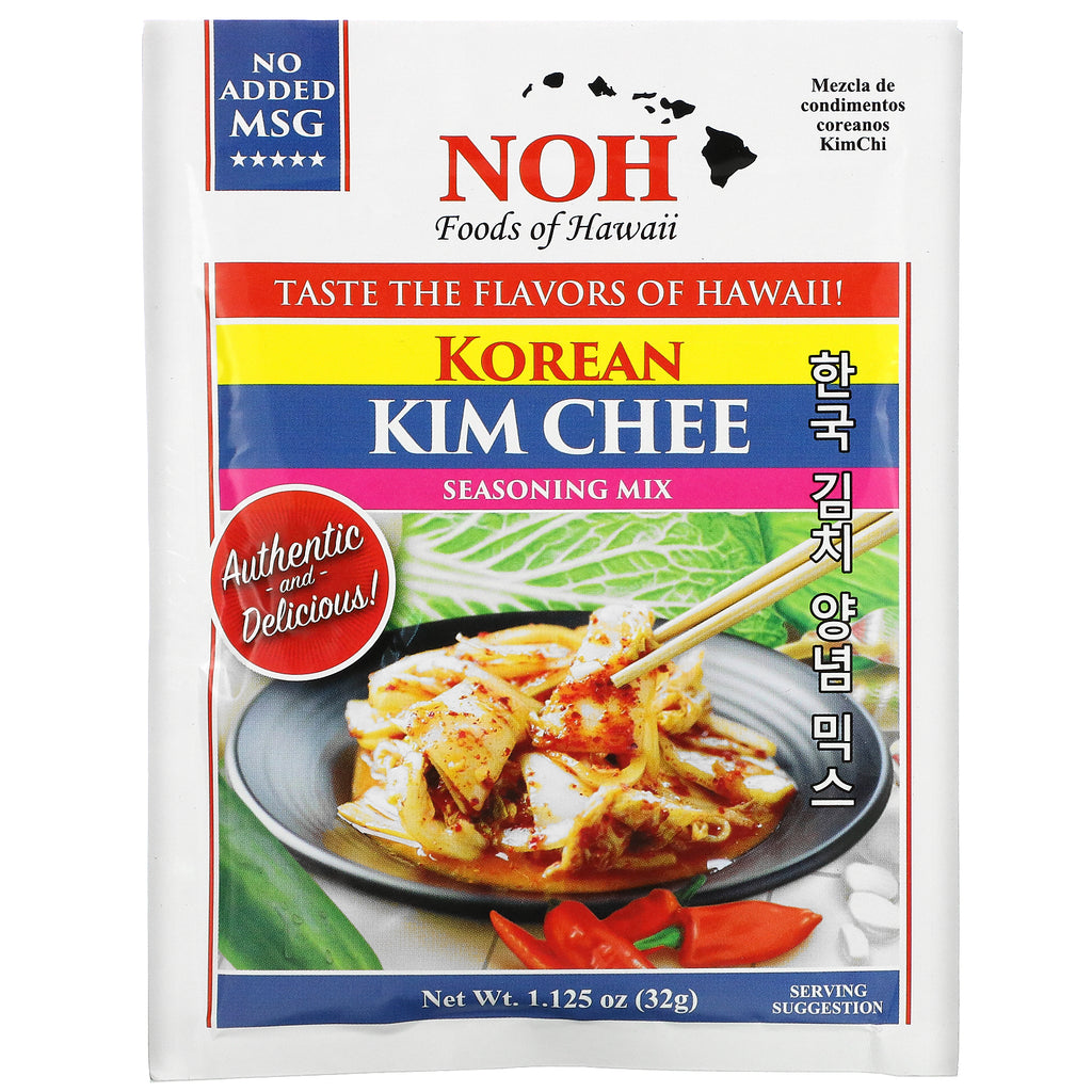 NOH Foods of Hawaii, Korean Kim Chee Seasoning Mix, 1.125 oz (32 g)