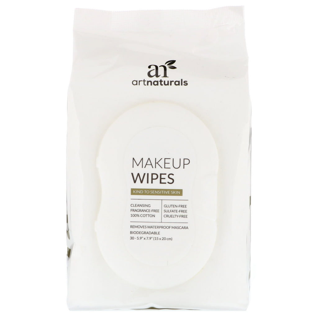 Artnaturals, Makeup Wipes, 30 Wipes