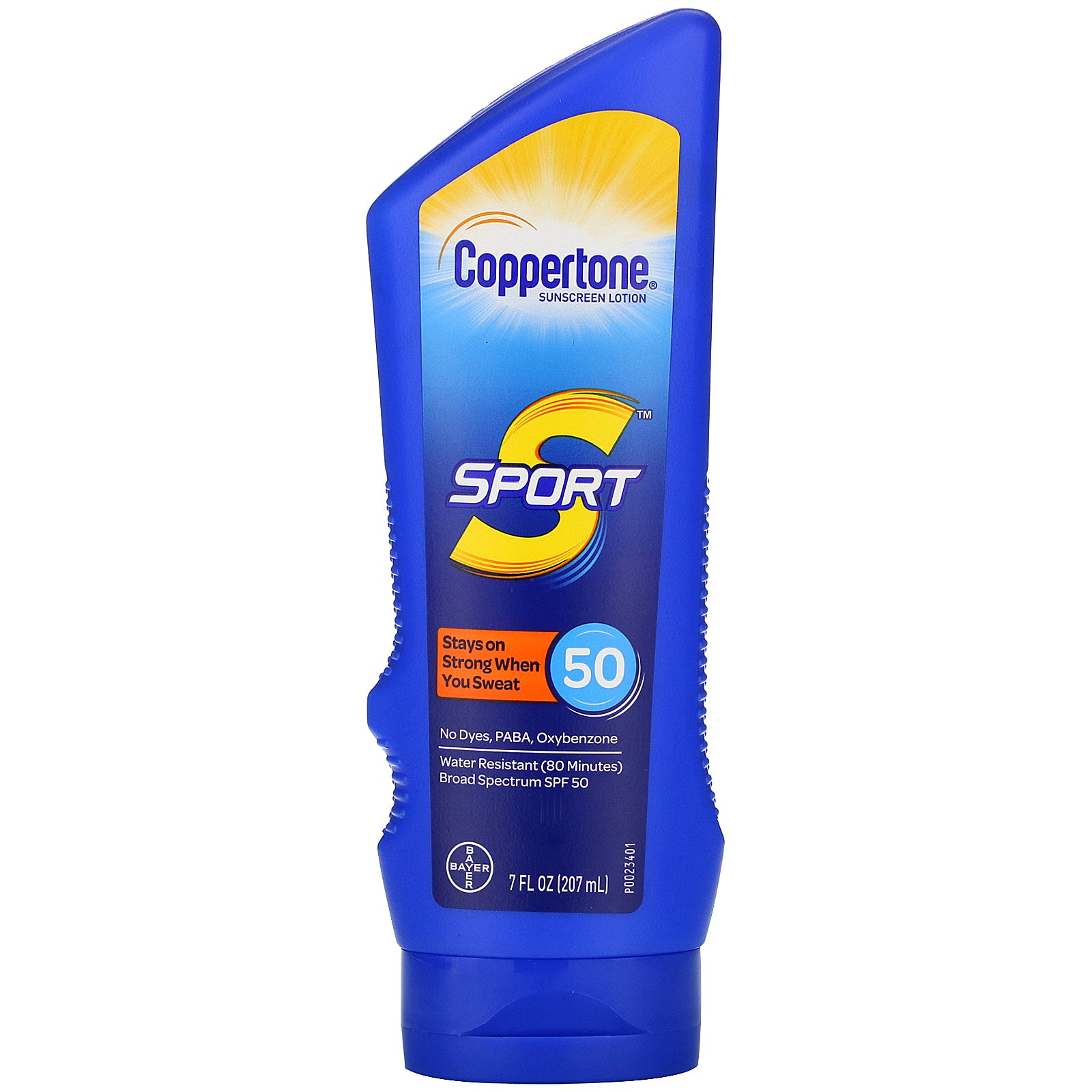 Coppertone, Sport, Sunscreen Lotion, SPF 50, 7 fl oz (207 ml)