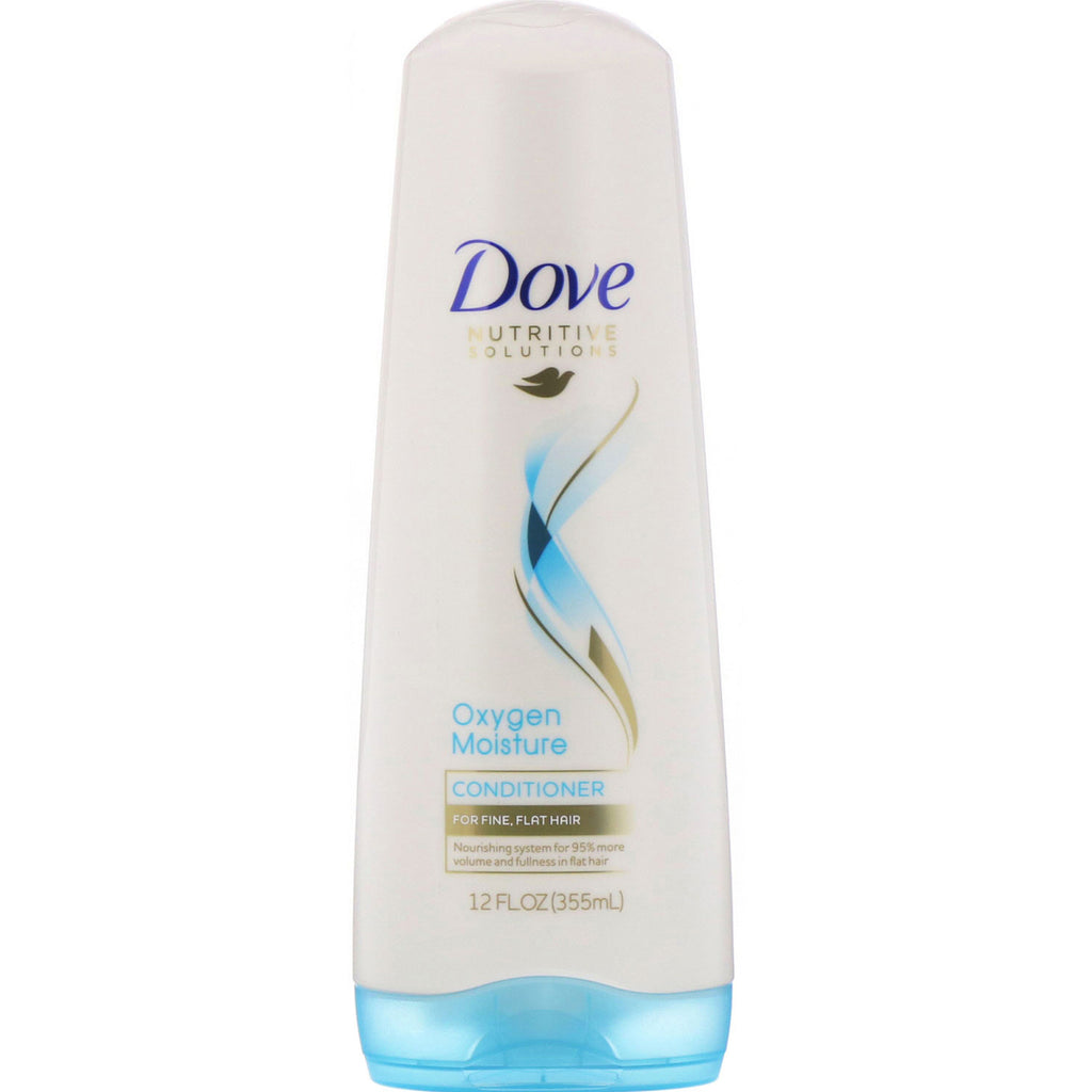 Dove, Nutritive Solutions, Oxygen Moisture Conditioner, For Fine, Flat Hair, 12 fl oz (355 ml)