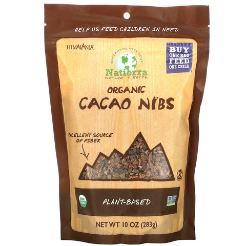 Natierra, Himalania, Organic Cacao Nibs, 10 oz (283 g)