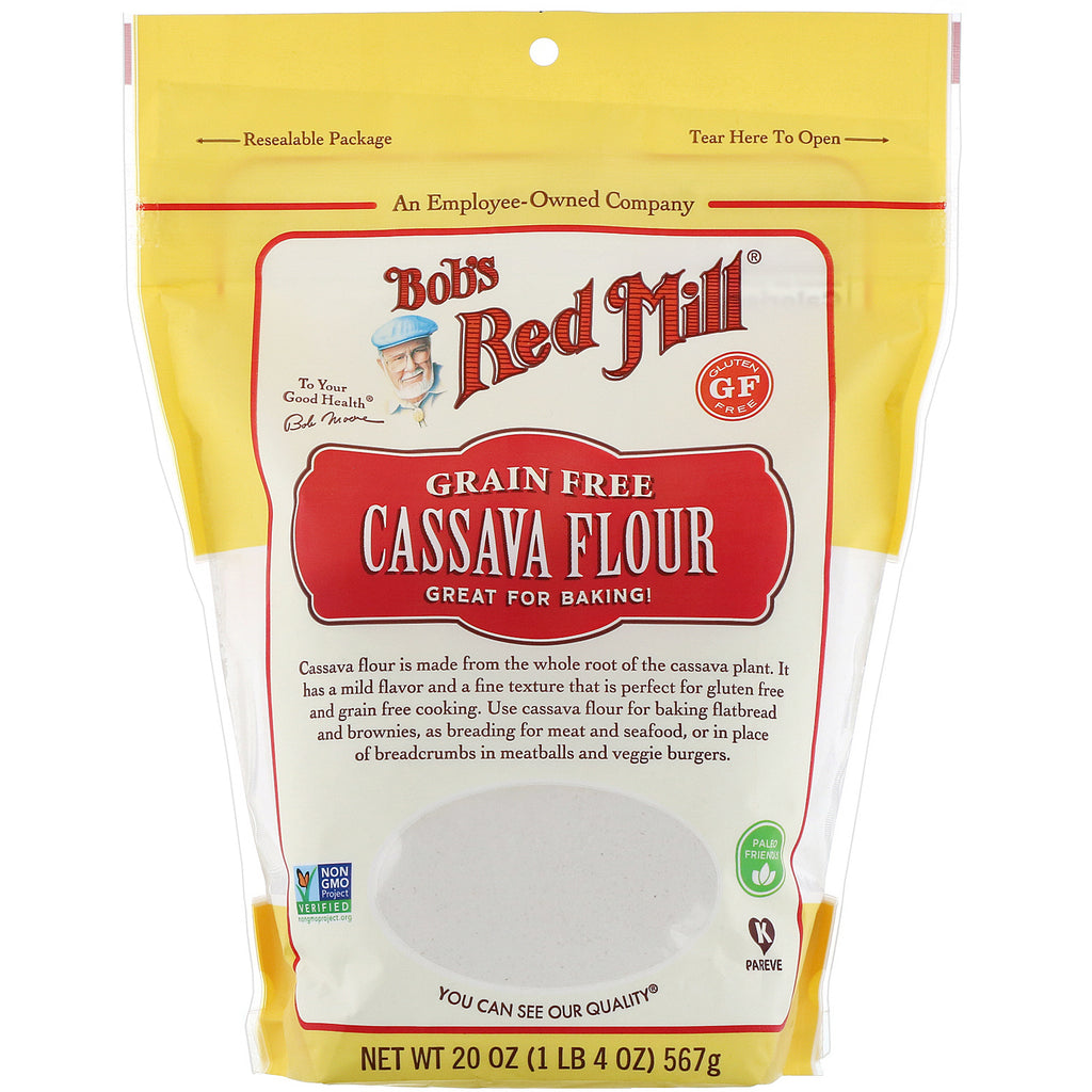 Bob's Red Mill, Cassava Flour, 20 oz (567 g)