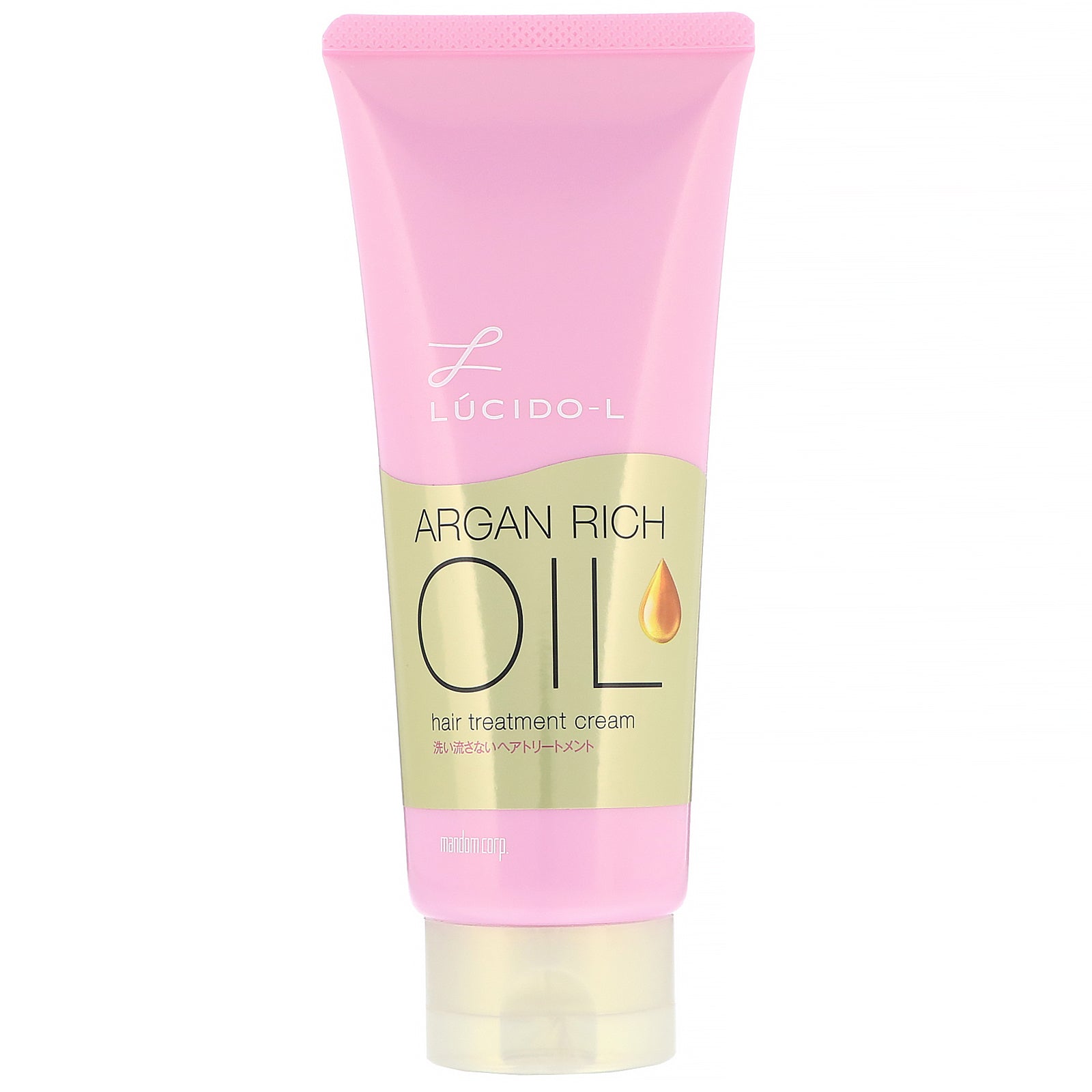 Mandom, Lucido-L, Argan Rich Oil, Hair Treatment Cream, 5.2 oz (150 g)