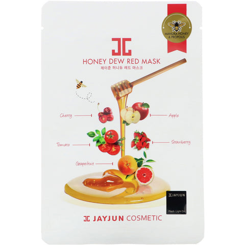 Jayjun Cosmetic, Honey Dew Red Mask, 1 Sheet, 25 ml