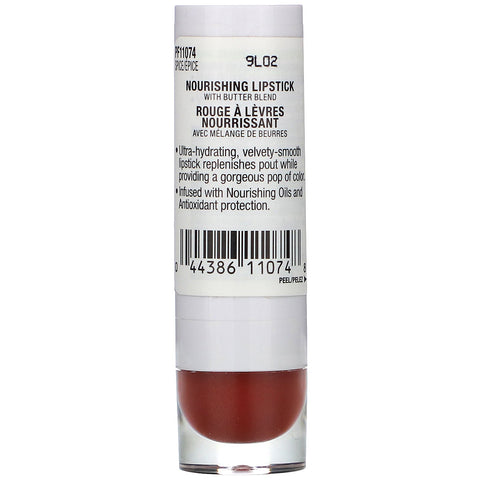 Physicians Formula,  Wear, Nourishing Lipstick, Spice, 0.17 oz (5 g)