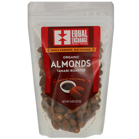 Equal Exchange, Organic Tamari Roasted Almonds, 8 oz (227 g)