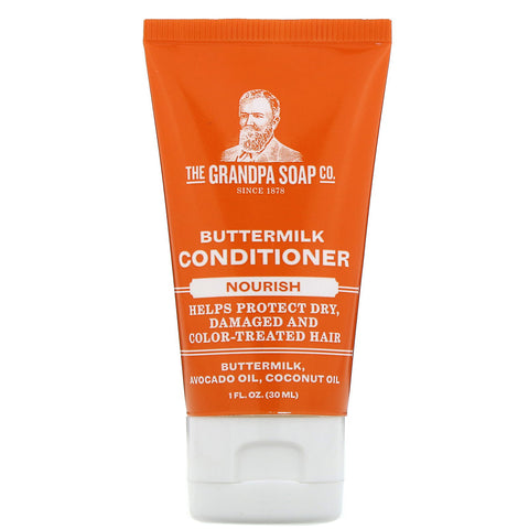 Grandpa's, Buttermilk Conditioner, Nourish, 1 fl oz (30 ml)