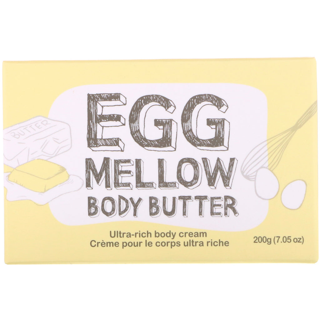 Too Cool for School, Egg Mellow Body Butter, 7.05 oz (200 g)