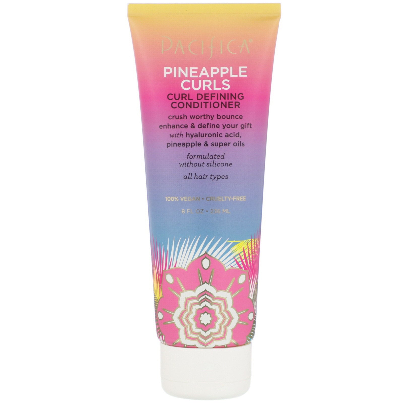 Pacifica, Pineapple Curls,  Curl Defining Conditioner, 8 fl oz  (236 ml)