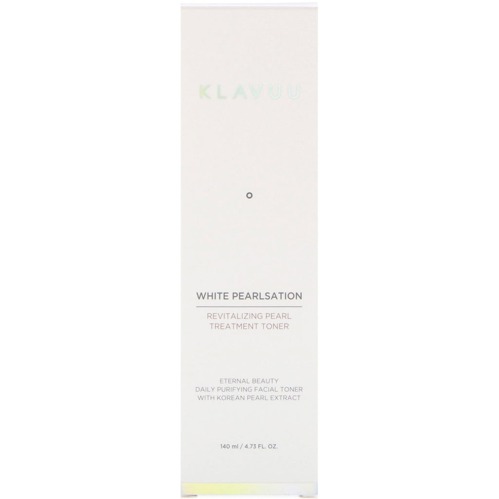 KLAVUU, White Pearlsation, Revitalizing Pearl Treatment Toner, 4.73 fl oz (140 ml)