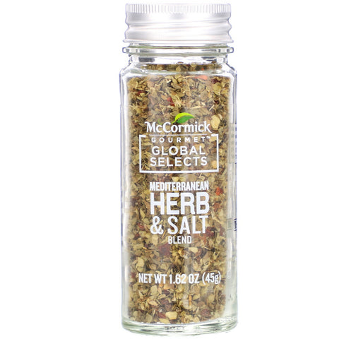 McCormick Gourmet Global Selects, Mediterranean Herb & Salt Blend, 1.62 oz (45 g)