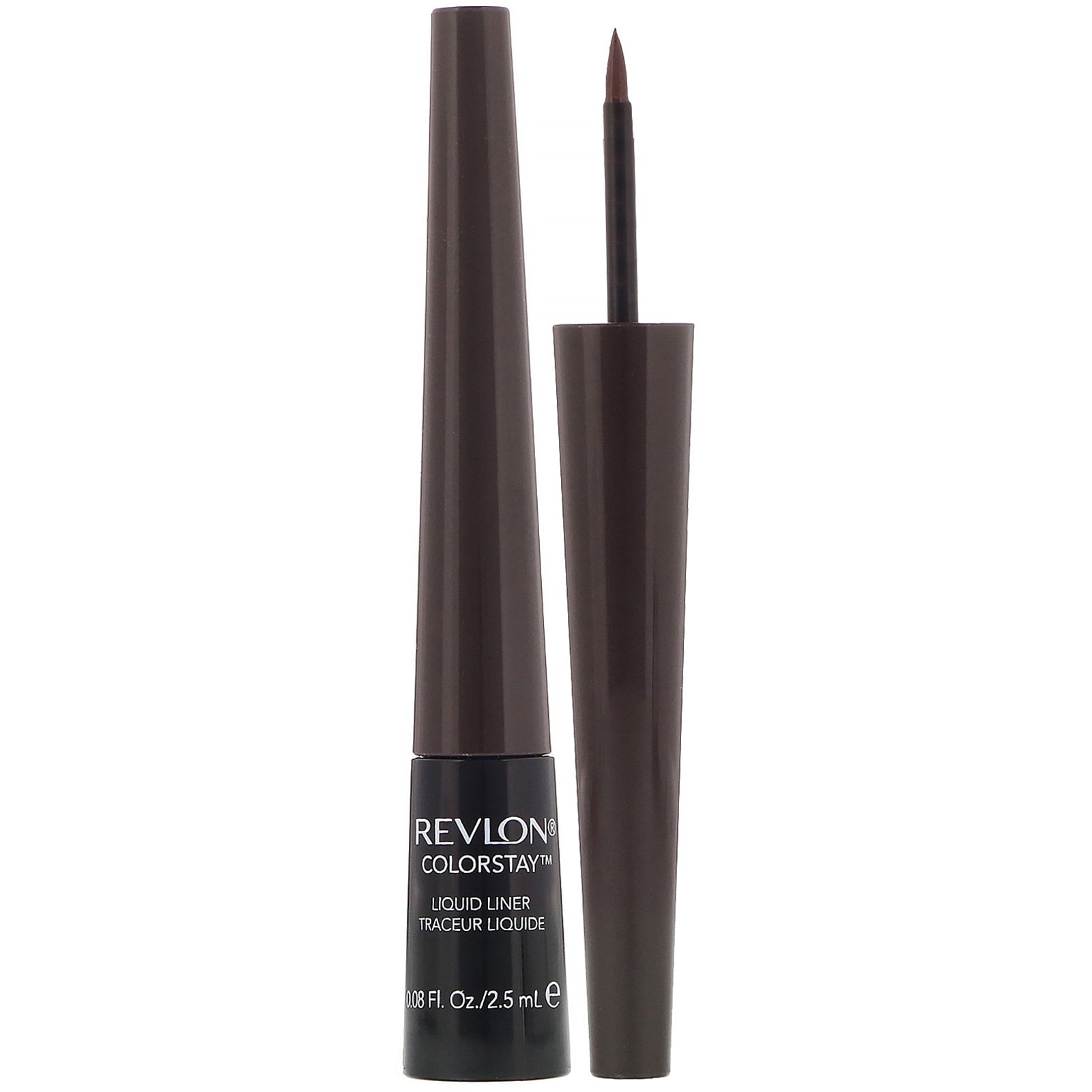 Revlon, Colorstay, Liquid Liner, Black Brown, 0.08 oz (2.5 ml)