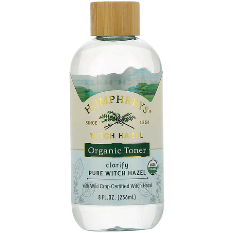 Humphrey's, Witch Hazel, Organic Toner, Clarify , 8 fl oz (236 ml)