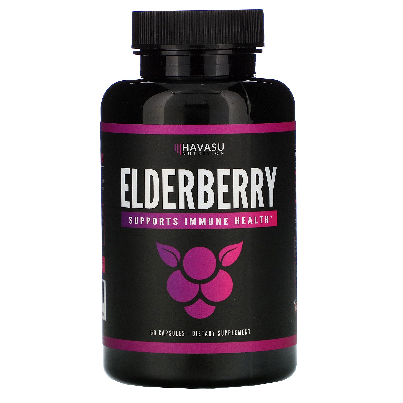 Havasu Nutrition, Elderberry, 60 Capsules