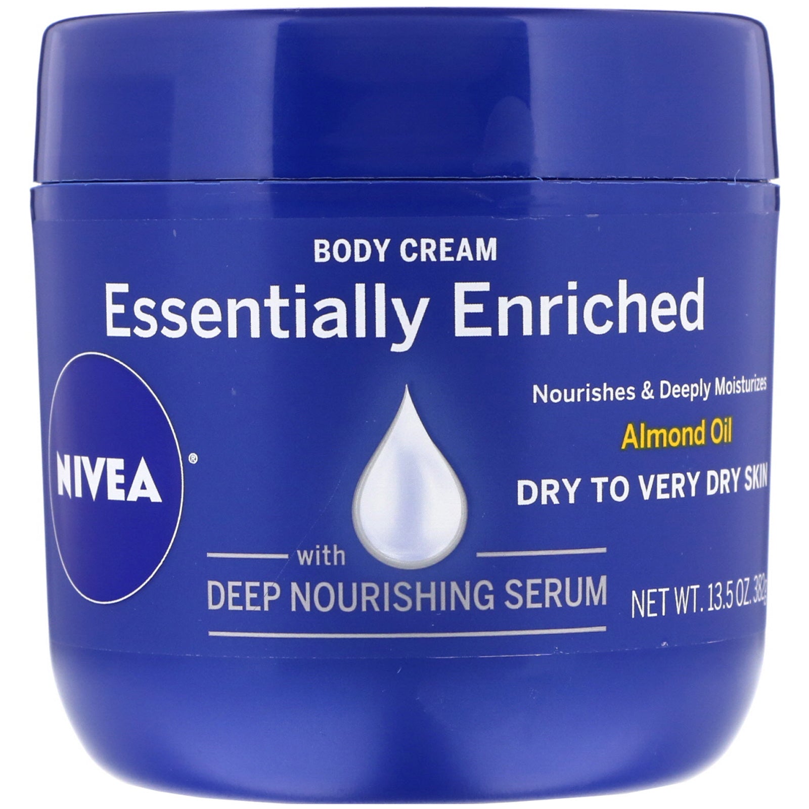 Nivea, Body Cream, Essentially Enriched, 13.5 fl oz (382 g)