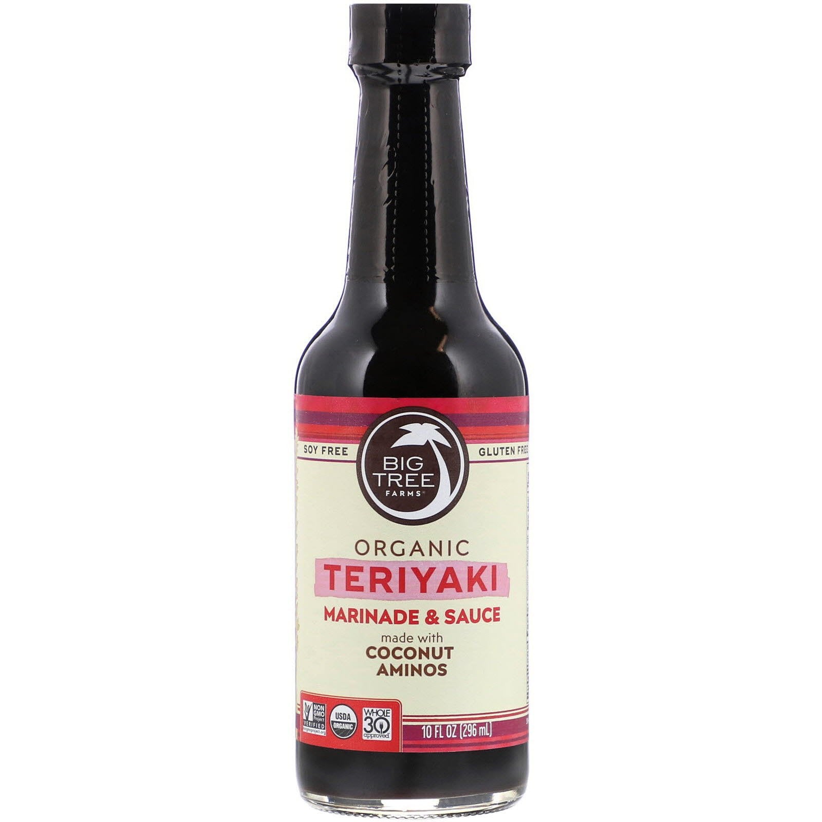 Big Tree Farms, Organic Marinade & Sauce, Teriyaki , 10 fl oz (296 ml)