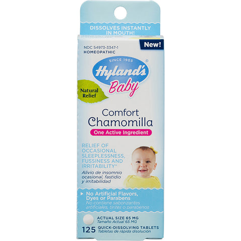 Hyland's, Baby, Comfort Chamomilla , 125 Quick-Dissolving Tablets