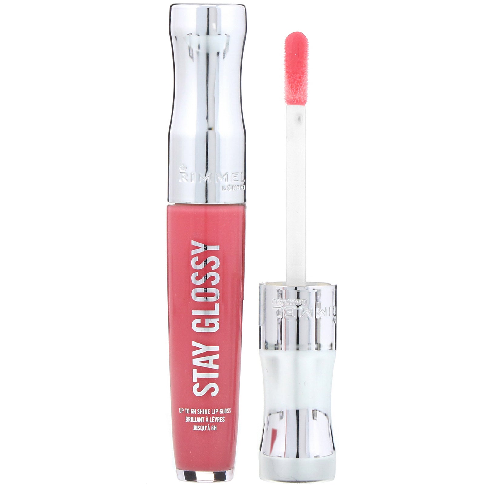 Rimmel London, Stay Glossy Lip Gloss, 150 Claridge's Ruby, .18 fl oz (5.5 ml)