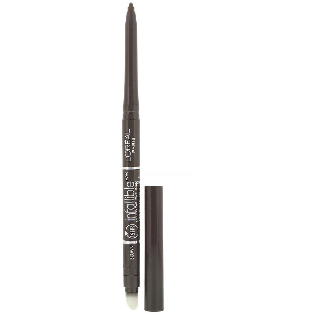 L'Oreal, Infallible Mechanical Eyeliner, 531 Brown, 0.008 oz (240 mg)