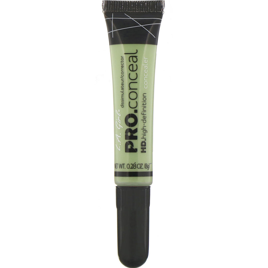 L.A. Girl, Pro Conceal HD Concealer, Green Corrector, 0.28 oz (8 g)