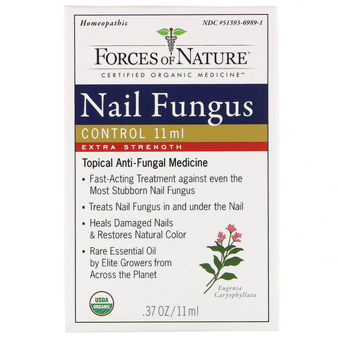 Forces of Nature, Nail Fungus Control, Extra Strength, 0.37 (11 ml)