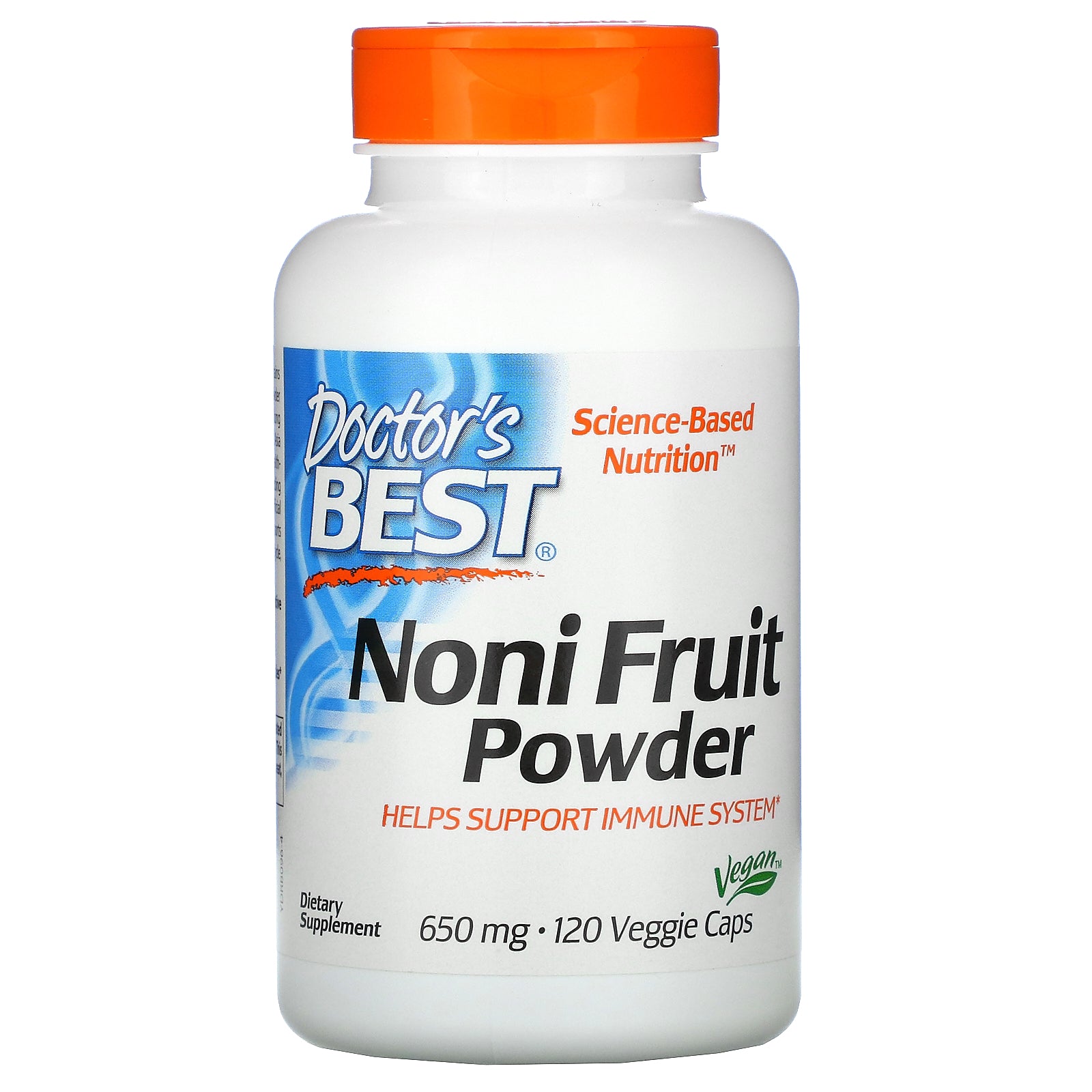 Doctor's Best, Noni Fruit Powder, 650 mg, 120 Veggie Caps