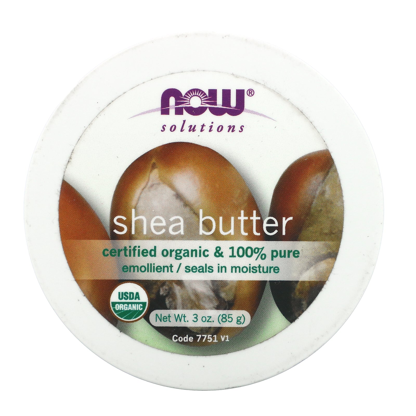 Now Foods, Solutions, Organic Shea Butter, 3 oz (85 g)