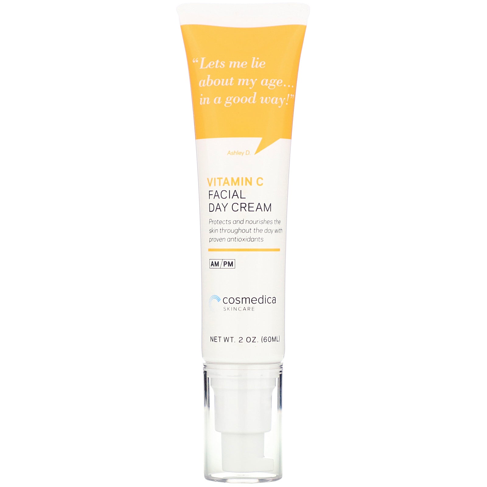 Cosmedica Skincare, Vitamin C Facial Day Cream, 2 oz (60 ml)