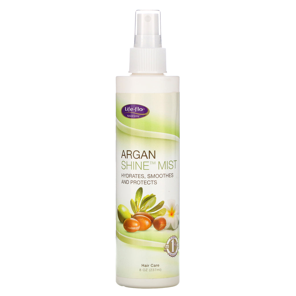 Life-flo, Argan Shine Mist, Light Jasmine Vanilla Scent, 8 oz (237 ml)