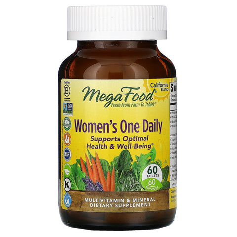 MegaFood, Women's One Daily, 60 Tablets